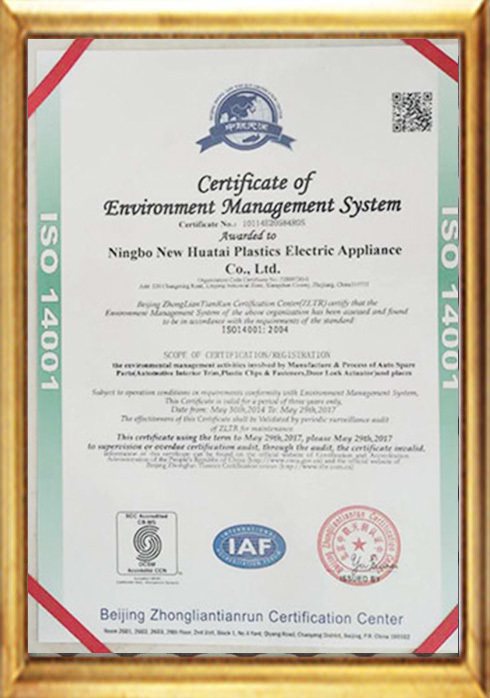 ISO 14001-Zertifizierung
